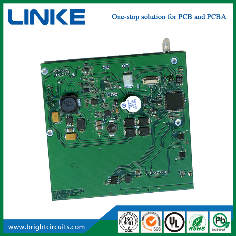 The process of pcb printed circuit board assembly surface mount